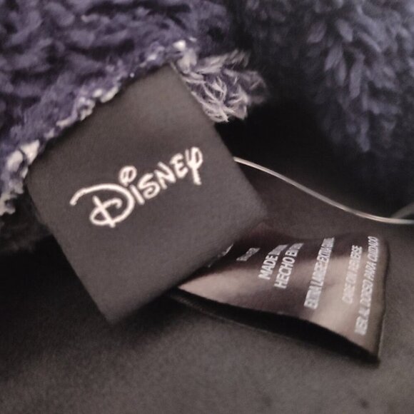 Disney Micky Mouse Fleece Women's Pullover Top Size Extra Large Grey and Blue - Picture 7 of 8
